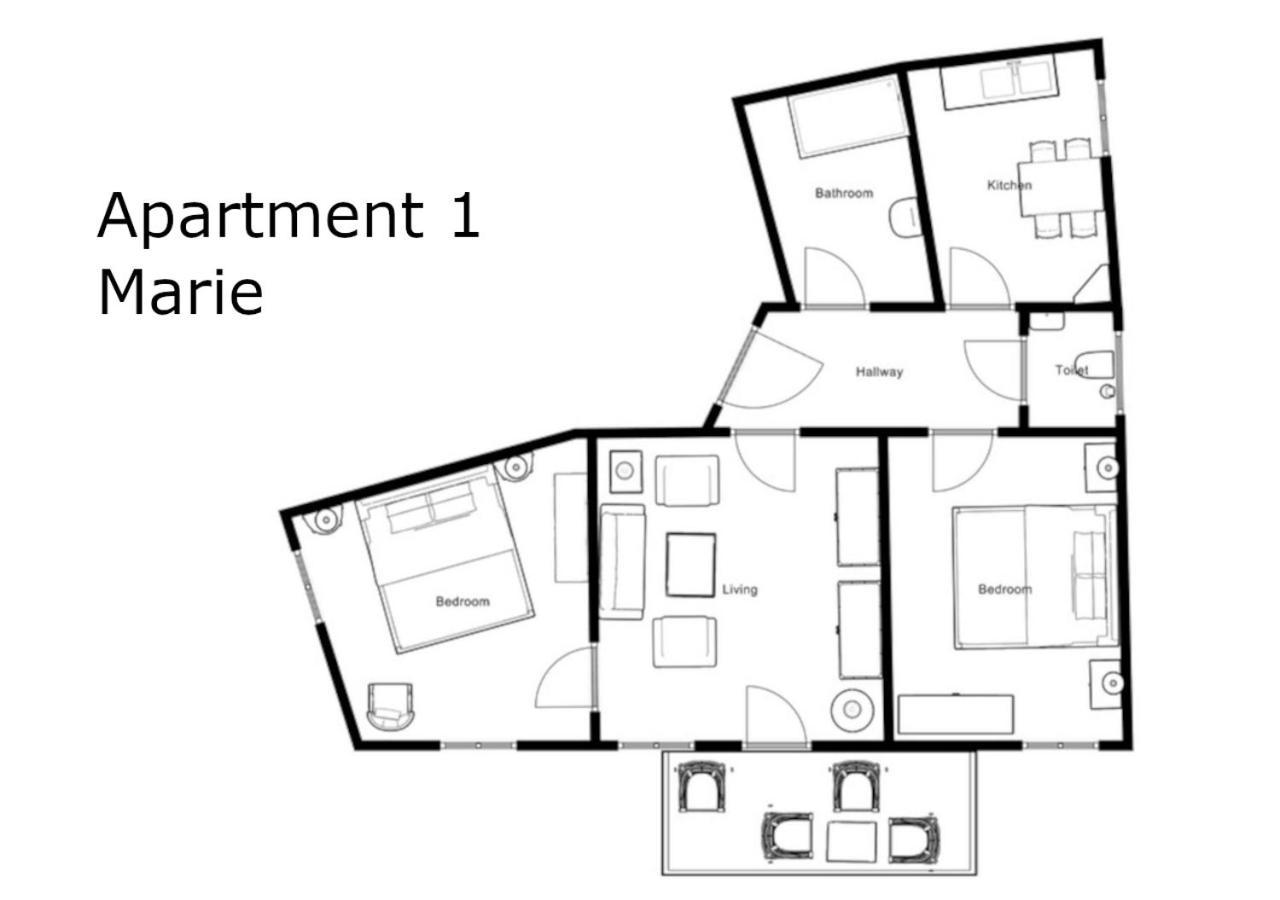 Heritage Boutique Apartments 巴德伊舍 客房 照片